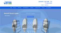 Desktop Screenshot of nothingbutleds.com